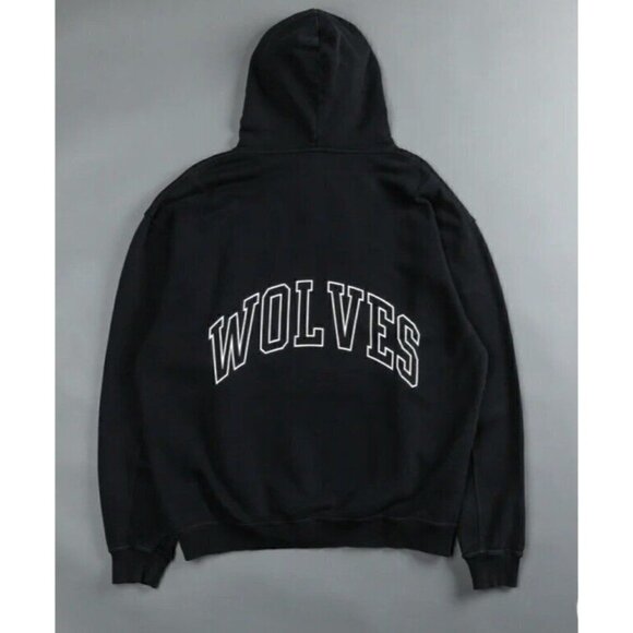 Darc Sport X Punisher Hoodie Black NEW M L XL Wolves Marvel Rare Gym NFGU - Picture 3 of 4